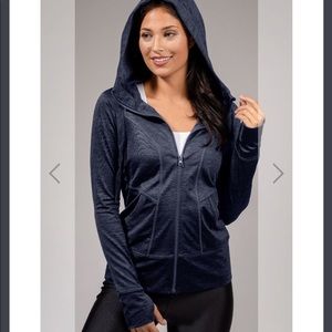 Navy yoga hoodie